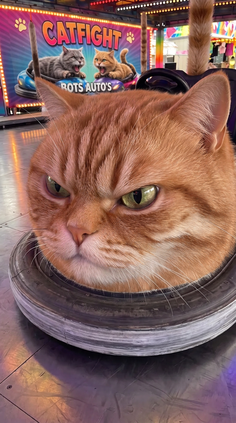 Rooie Rambo, botsautokat